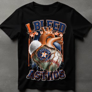 I Bleed Astros Houston Astros T-Shirt