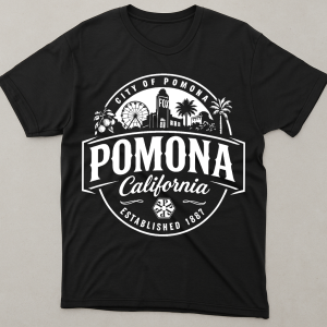 pomona white hertiage t shirt