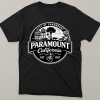 Paramount California heritage graphic T-shirt designed by Merch By Mike featuring city landmarks and bold typography.