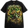 Luck of the Irish 7oz heavyweight oversized streetwear t shirt black limited edition